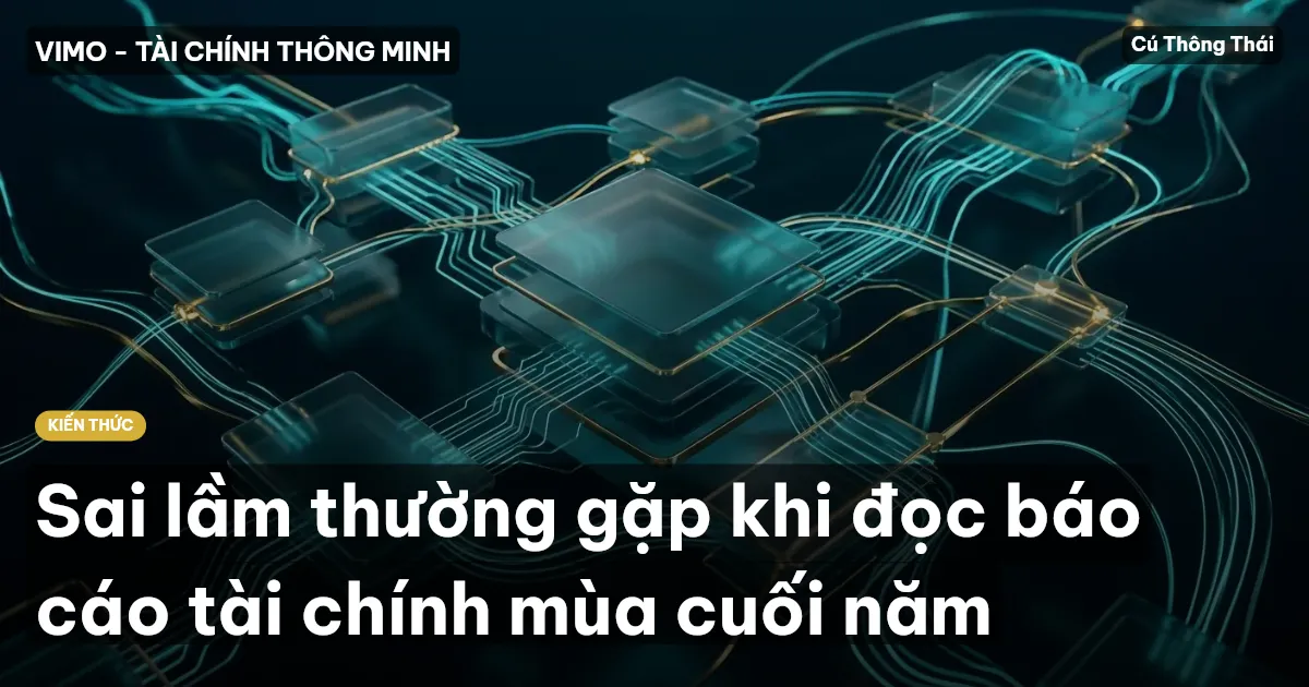 Sai lầm thường gặp khi đọc báo cáo tài chính mùa cuối năm
