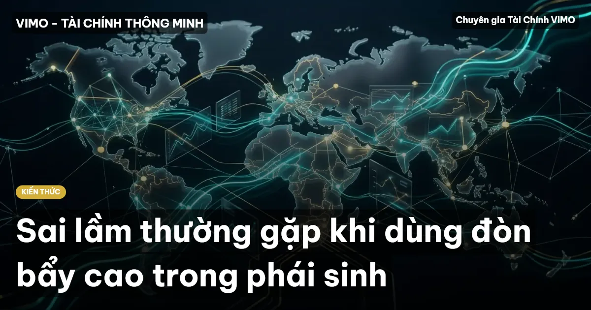 Sai lầm thường gặp khi dùng đòn bẩy cao trong phái sinh