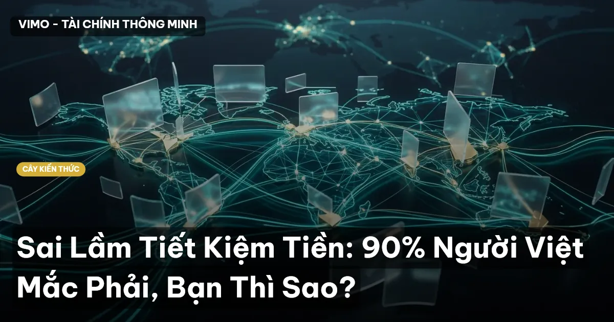 Sai Lầm Tiết Kiệm Tiền: 90% Người Việt Mắc Phải, Bạn Thì Sao?