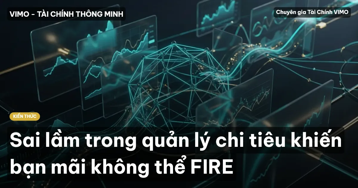 Sai lầm trong quản lý chi tiêu khiến bạn mãi không thể FIRE