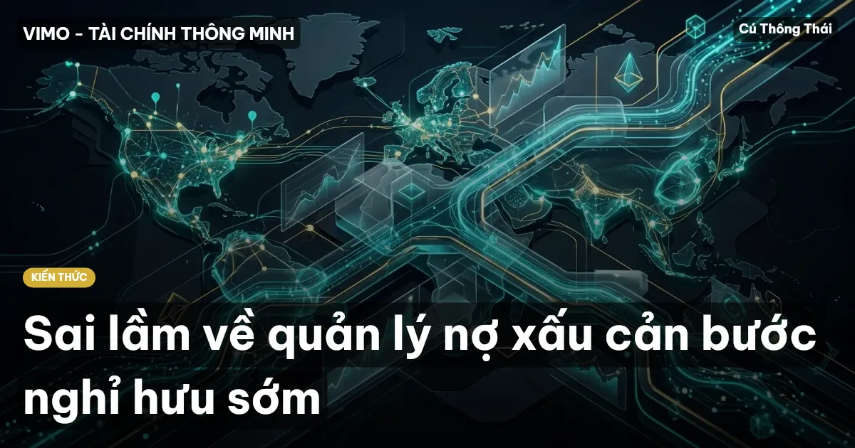Sai lầm về quản lý nợ xấu cản bước nghỉ hưu sớm