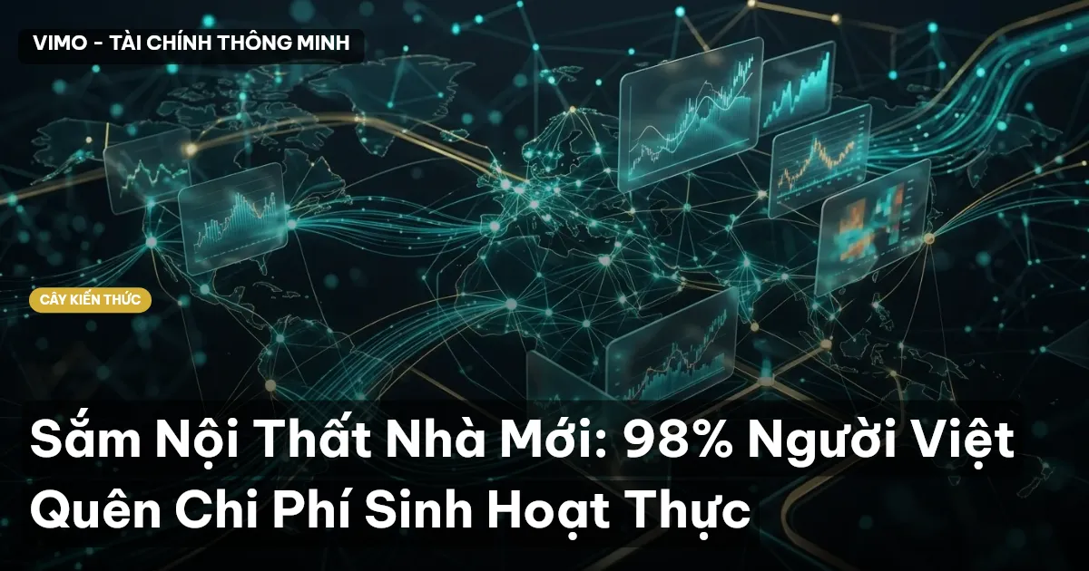 Sắm Nội Thất Nhà Mới: 98% Người Việt Quên Chi Phí Sinh Hoạt Thực