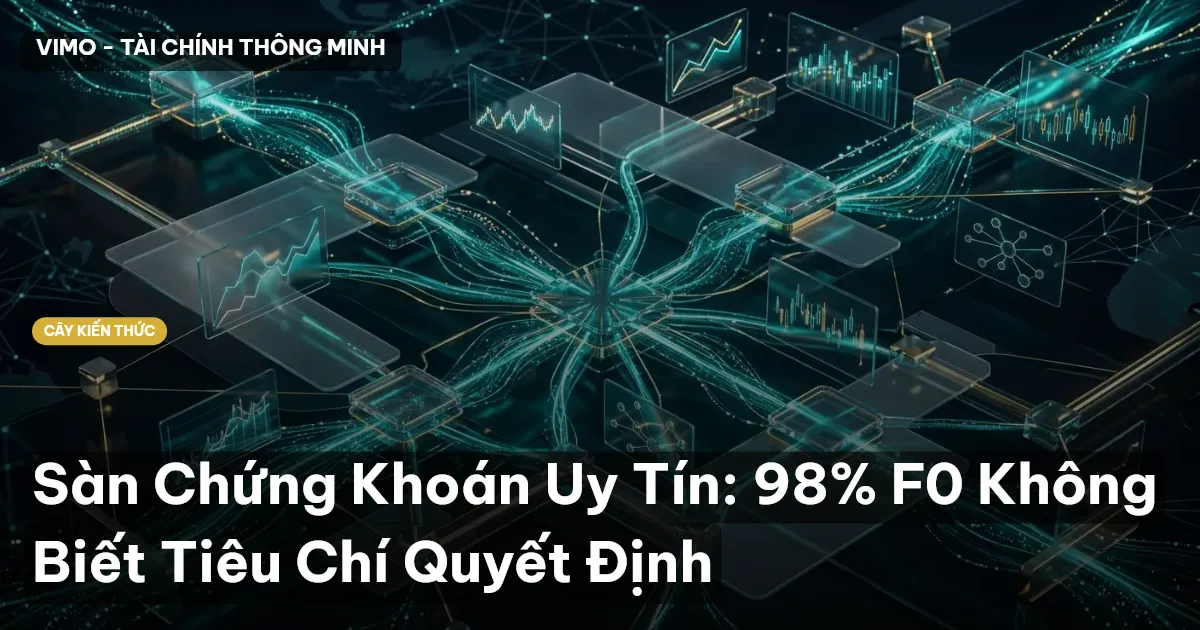 Sàn Chứng Khoán Uy Tín: 98% F0 Không Biết Tiêu Chí Quyết Định