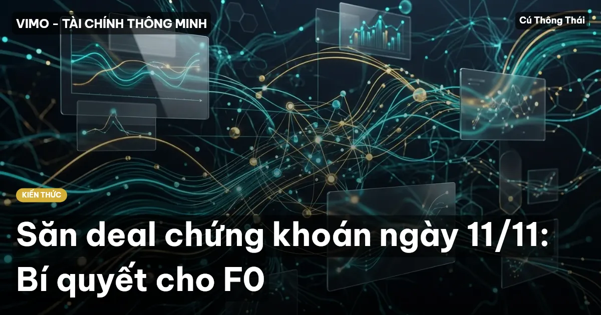 Săn deal chứng khoán ngày 11/11: Bí quyết cho F0