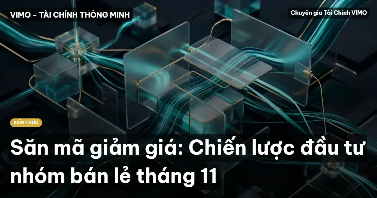Săn mã giảm giá: Chiến lược đầu tư nhóm bán lẻ tháng 11