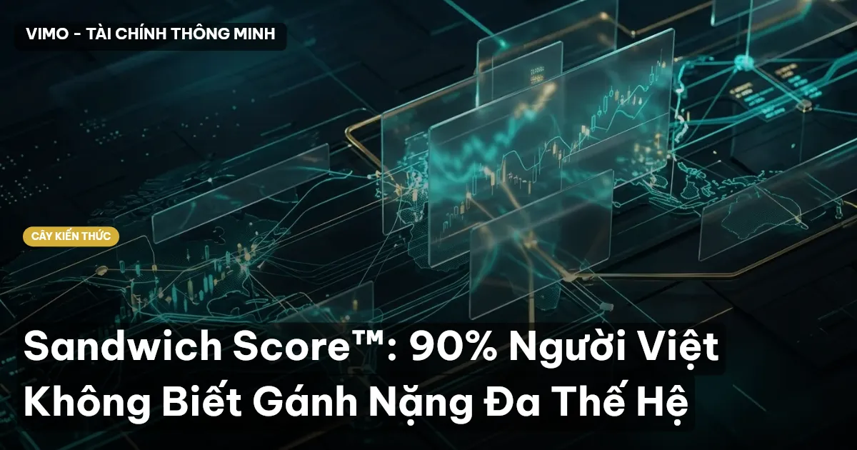 Sandwich Score™: 90% Người Việt Không Biết Gánh Nặng Đa Thế Hệ