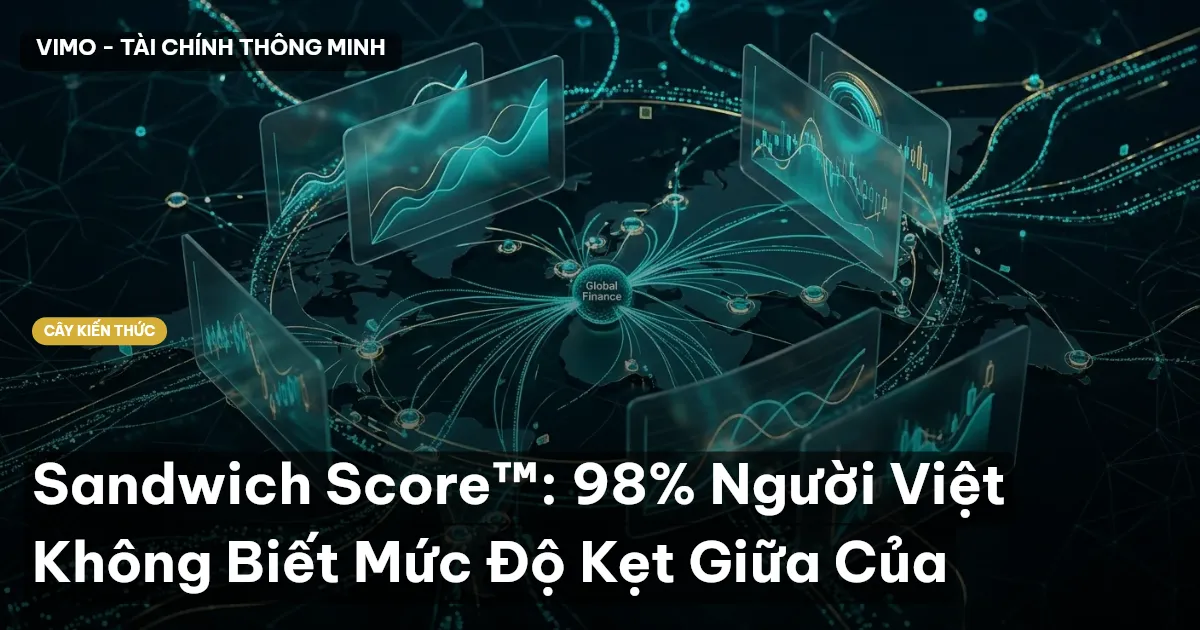 Sandwich Score™: 98% Người Việt Không Biết Mức Độ Kẹt Giữa Của