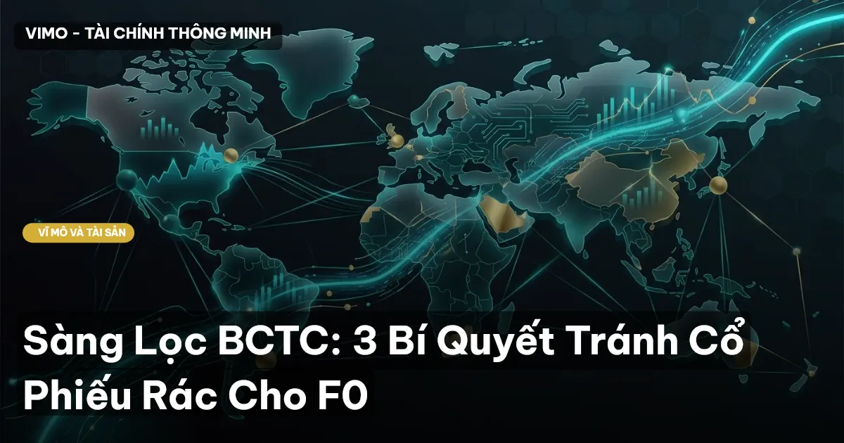 Sàng Lọc BCTC: 3 Bí Quyết Tránh Cổ Phiếu Rác Cho F0