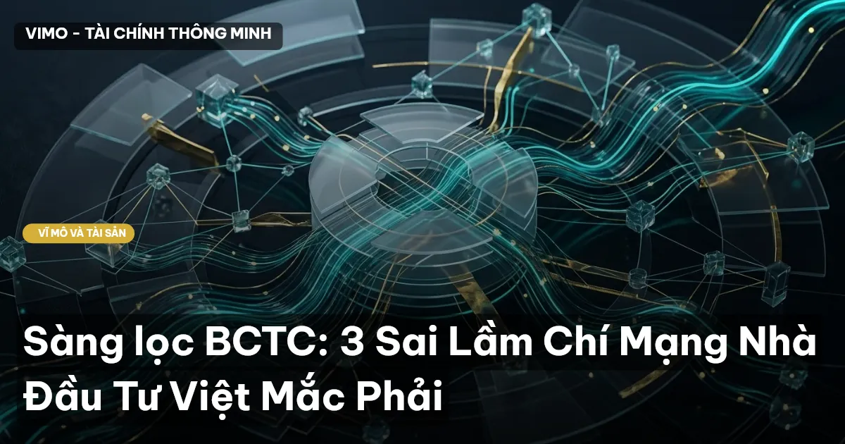 Sàng lọc BCTC: 3 Sai Lầm Chí Mạng Nhà Đầu Tư Việt Mắc Phải