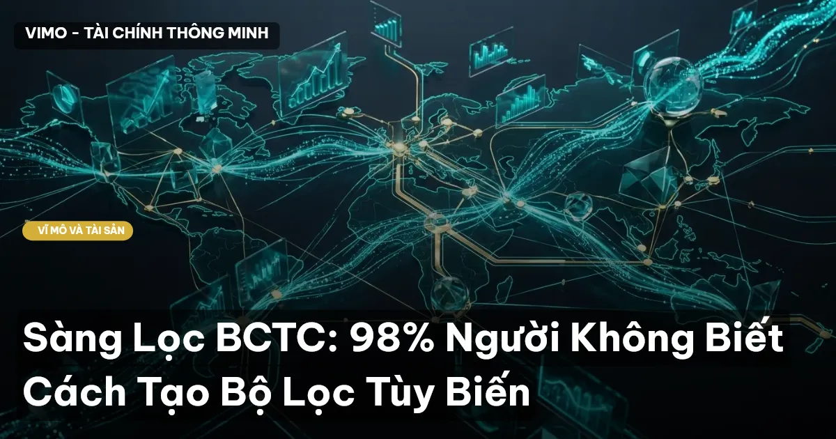 Sàng Lọc BCTC: 98% Người Không Biết Cách Tạo Bộ Lọc Tùy Biến