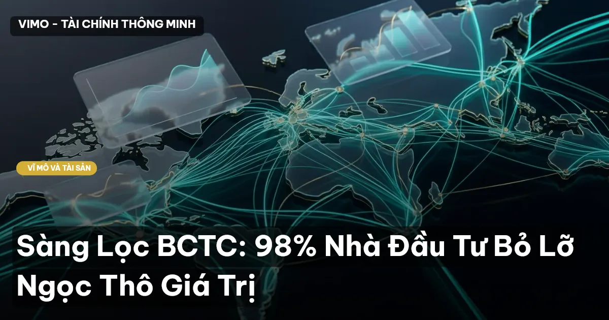 Sàng Lọc BCTC: 98% Nhà Đầu Tư Bỏ Lỡ Ngọc Thô Giá Trị