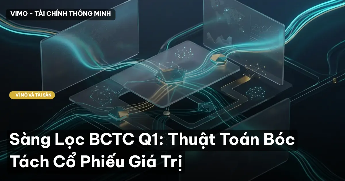 Sàng Lọc BCTC Q1: Thuật Toán Bóc Tách Cổ Phiếu Giá Trị