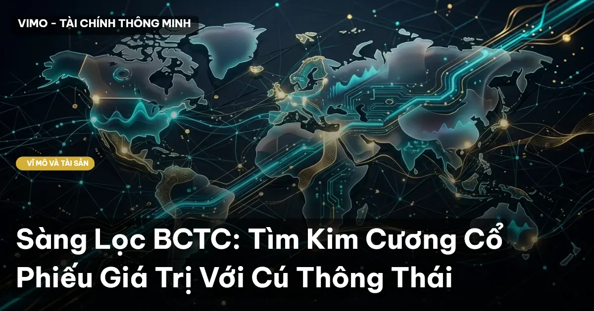 Sàng Lọc BCTC: Tìm Kim Cương Cổ Phiếu Giá Trị Với Cú Thông Thái