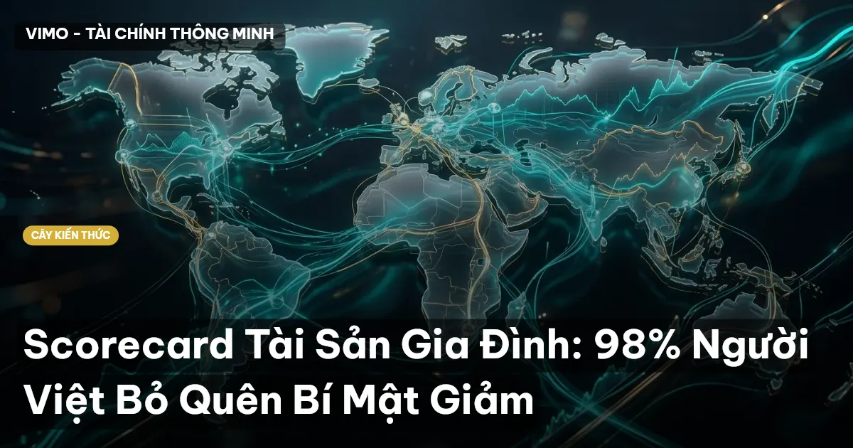 Scorecard Tài Sản Gia Đình: 98% Người Việt Bỏ Quên Bí Mật Giảm