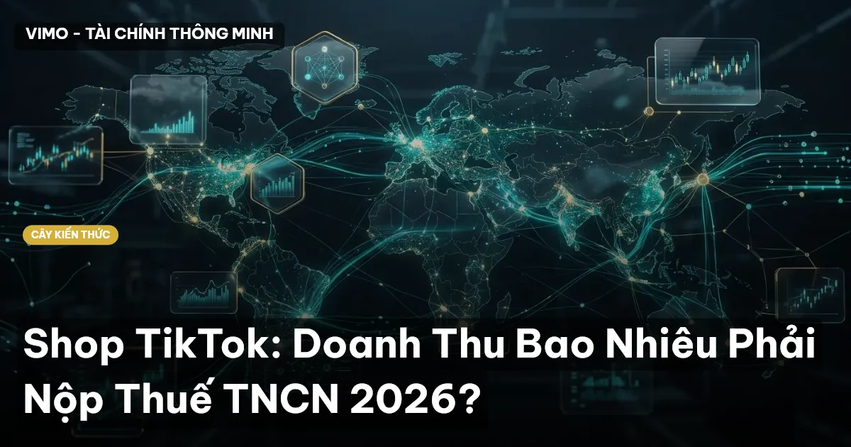 Shop TikTok: Doanh Thu Bao Nhiêu Phải Nộp Thuế TNCN 2026?