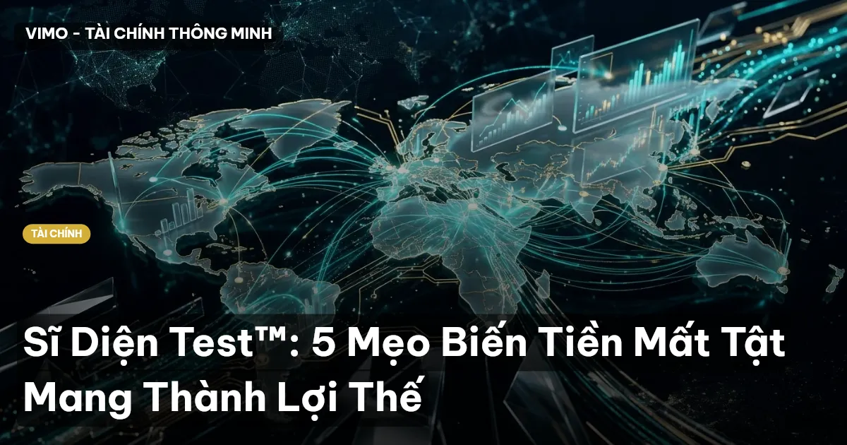 Sĩ Diện Test™: 5 Mẹo Biến Tiền Mất Tật Mang Thành Lợi Thế