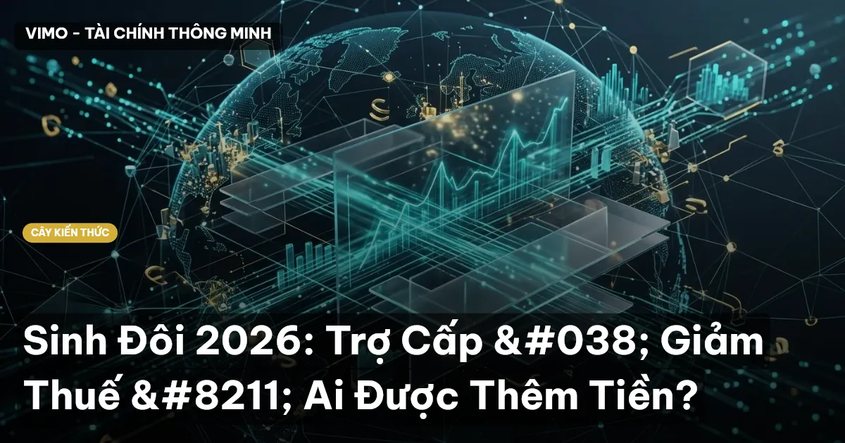 Sinh Đôi 2026: Trợ Cấp & Giảm Thuế – Ai Được Thêm Tiền?