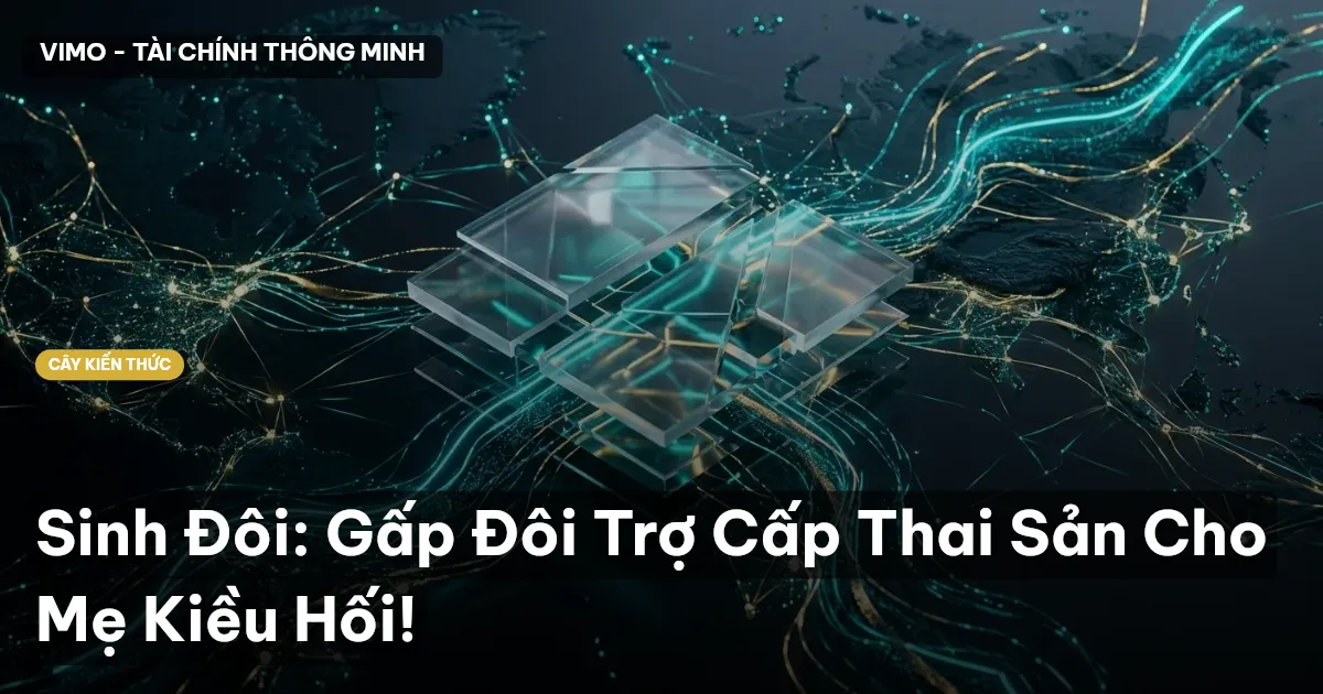 Sinh Đôi: Gấp Đôi Trợ Cấp Thai Sản Cho Mẹ Kiều Hối!