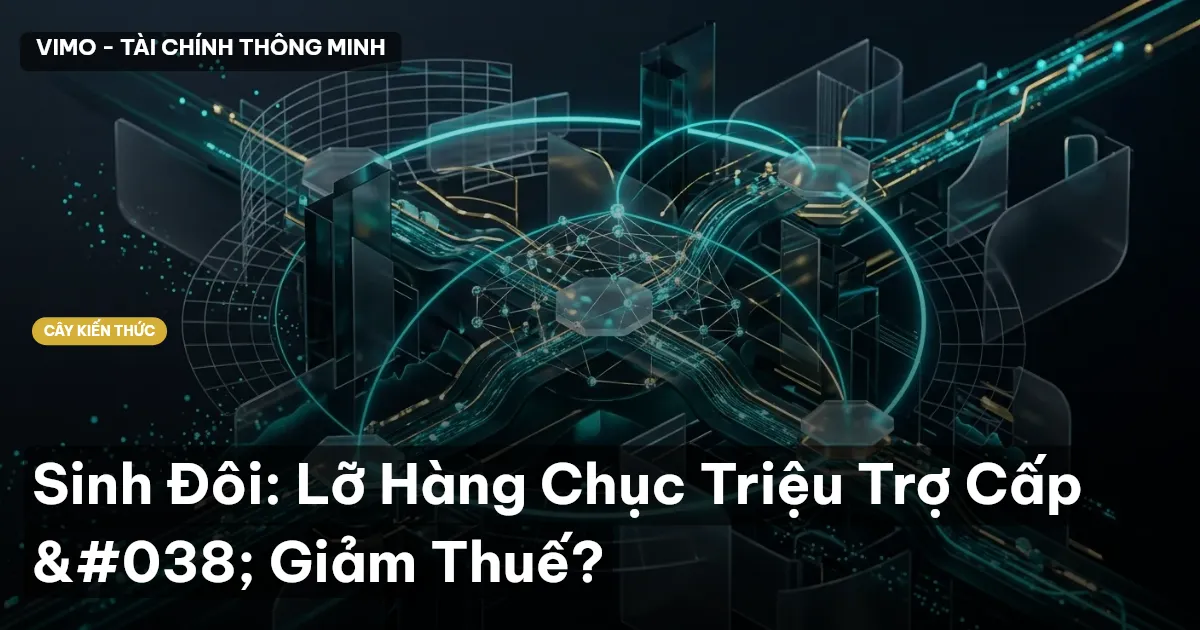 Sinh Đôi: Lỡ Hàng Chục Triệu Trợ Cấp & Giảm Thuế?