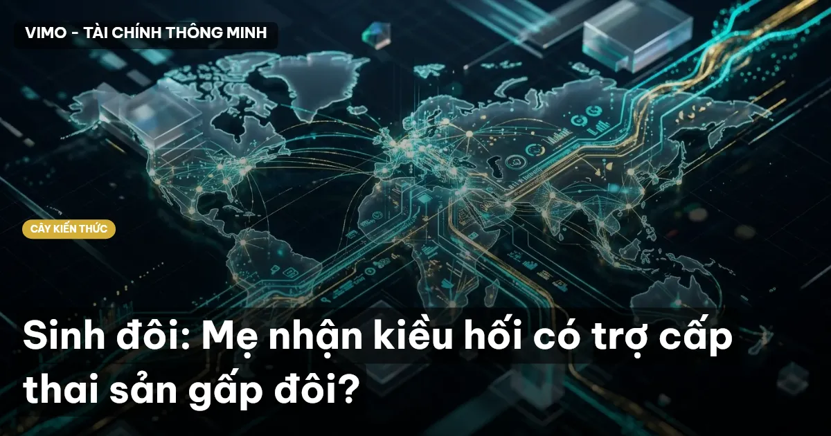 Sinh đôi: Mẹ nhận kiều hối có trợ cấp thai sản gấp đôi?