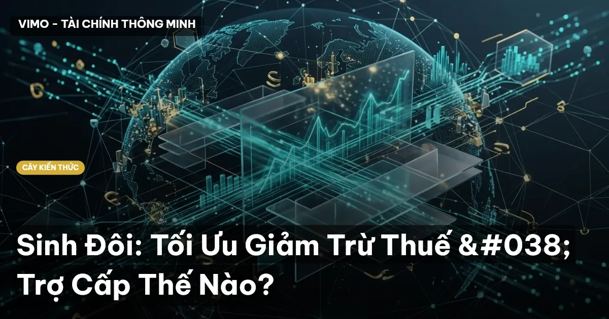 Sinh Đôi: Tối Ưu Giảm Trừ Thuế & Trợ Cấp Thế Nào?
