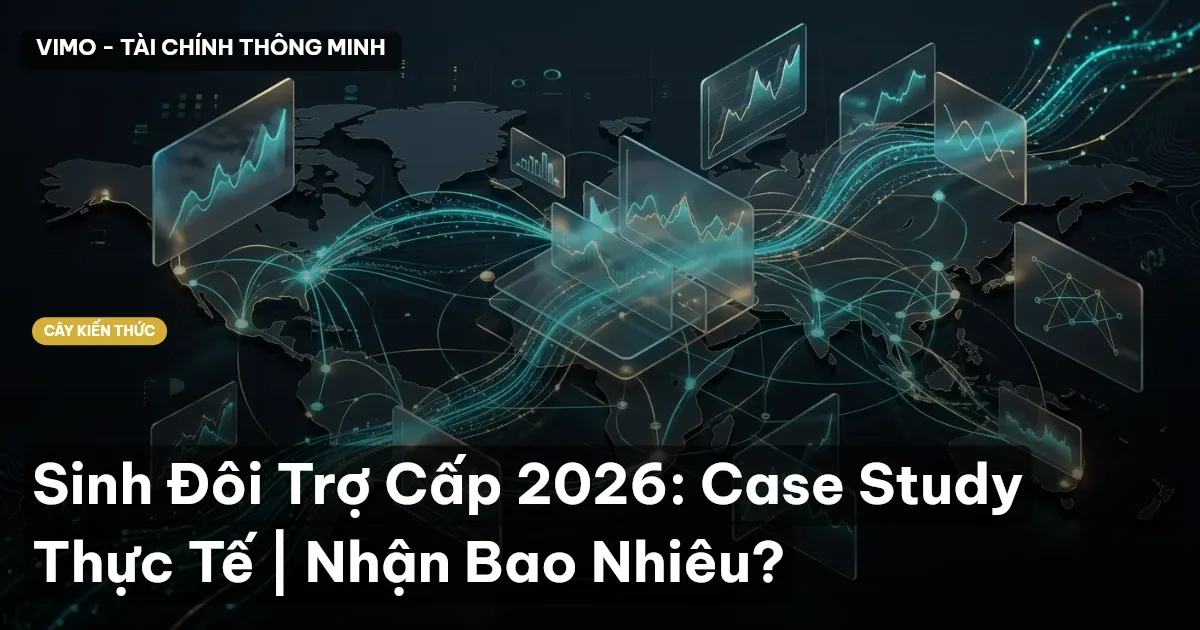 Sinh Đôi Trợ Cấp 2026: Case Study Thực Tế | Nhận Bao Nhiêu?