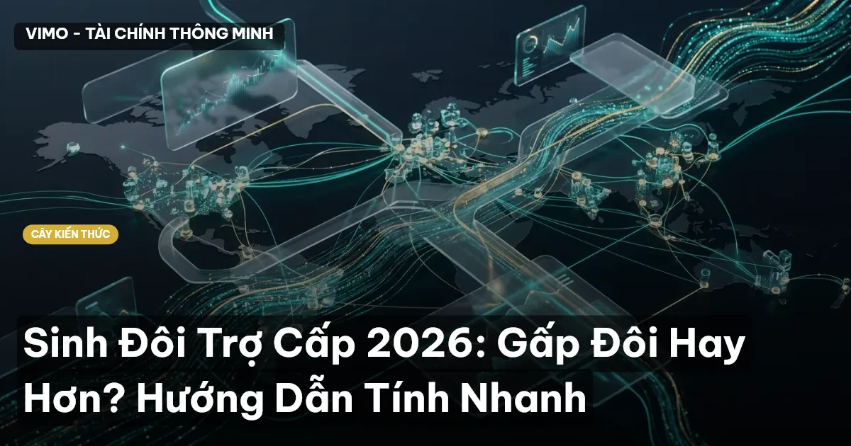 Sinh Đôi Trợ Cấp 2026: Gấp Đôi Hay Hơn? Hướng Dẫn Tính Nhanh
