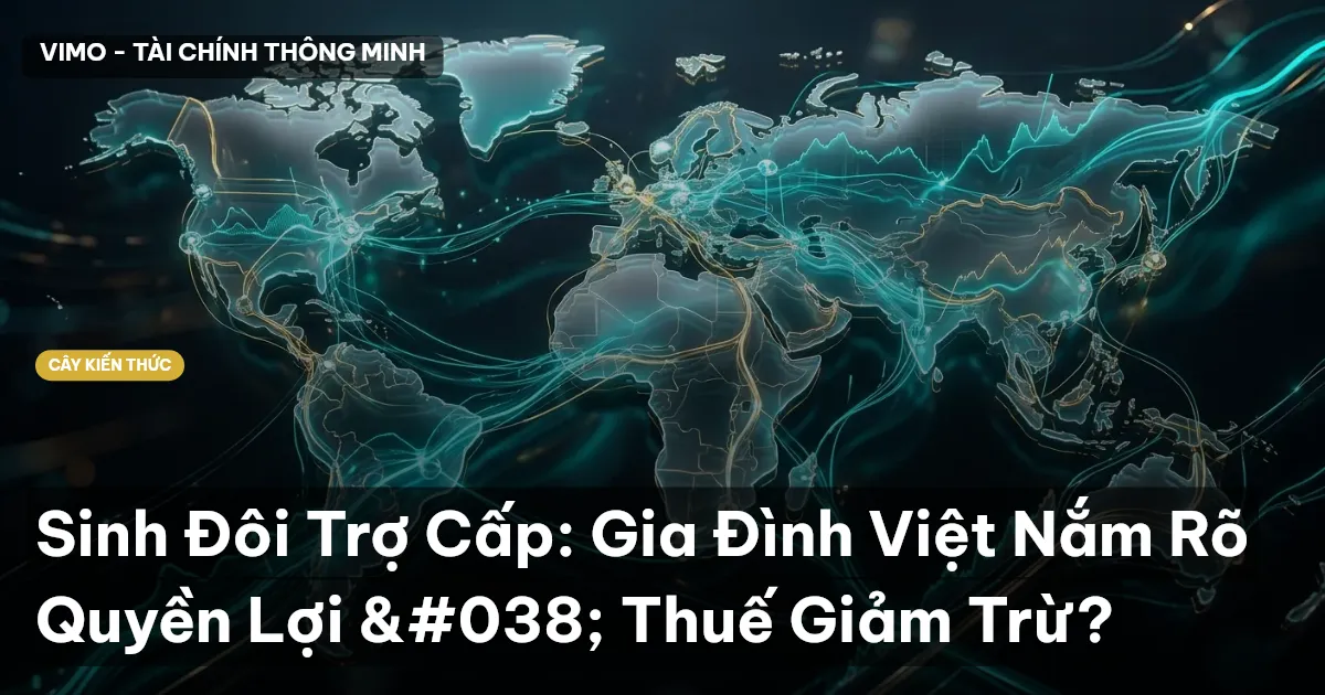 Sinh Đôi Trợ Cấp: Gia Đình Việt Nắm Rõ Quyền Lợi & Thuế Giảm Trừ?