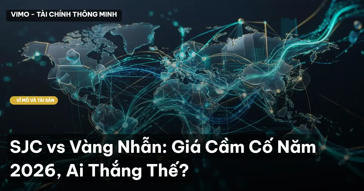 SJC vs Vàng Nhẫn: Giá Cầm Cố Năm 2026, Ai Thắng Thế?