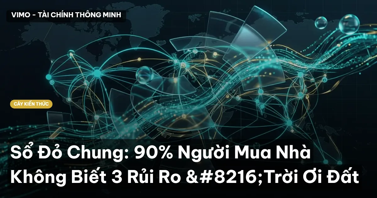 Sổ Đỏ Chung: 90% Người Mua Nhà Không Biết 3 Rủi Ro ‘Trời Ơi Đất