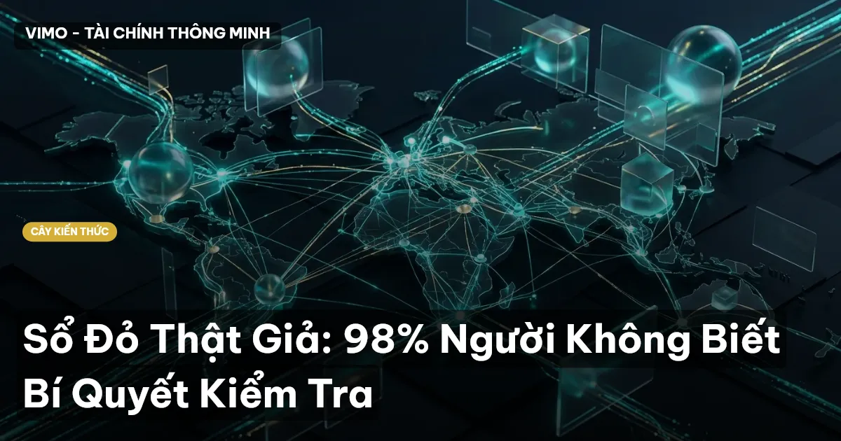 Sổ Đỏ Thật Giả: 98% Người Không Biết Bí Quyết Kiểm Tra