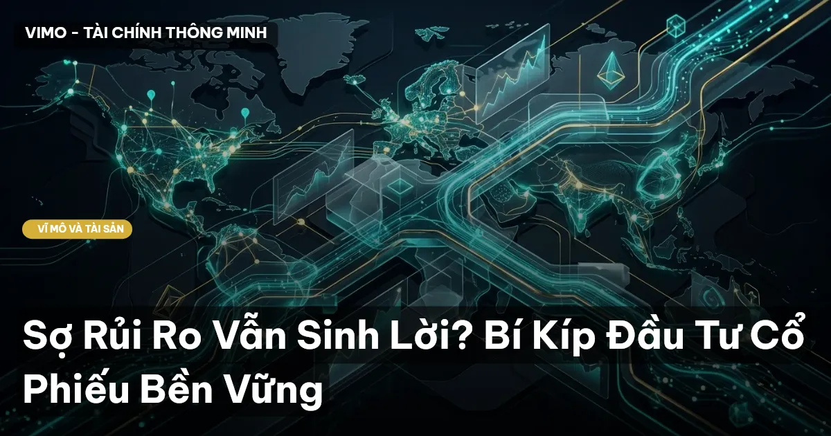 Sợ Rủi Ro Vẫn Sinh Lời? Bí Kíp Đầu Tư Cổ Phiếu Bền Vững