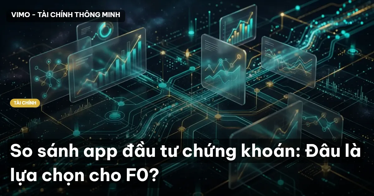 So sánh app đầu tư chứng khoán: Đâu là lựa chọn cho F0?