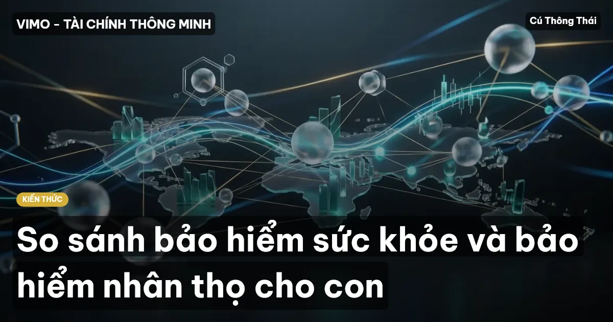 So sánh bảo hiểm sức khỏe và bảo hiểm nhân thọ cho con