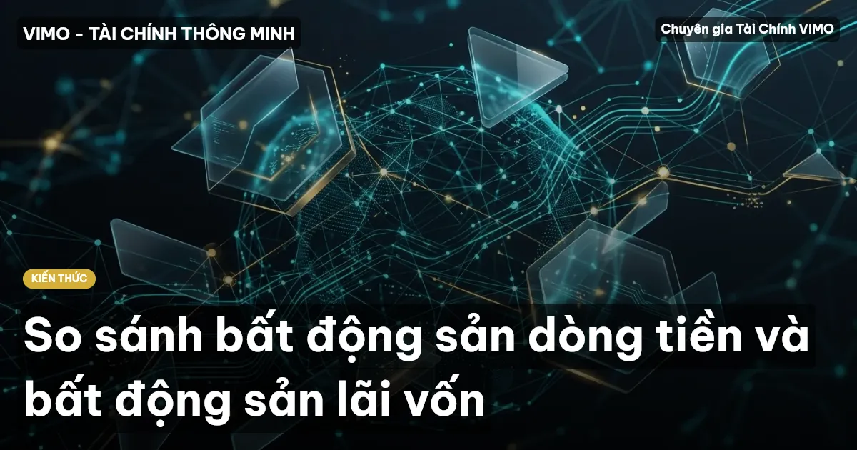 So sánh bất động sản dòng tiền và bất động sản lãi vốn