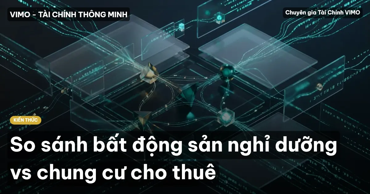 So sánh bất động sản nghỉ dưỡng vs chung cư cho thuê