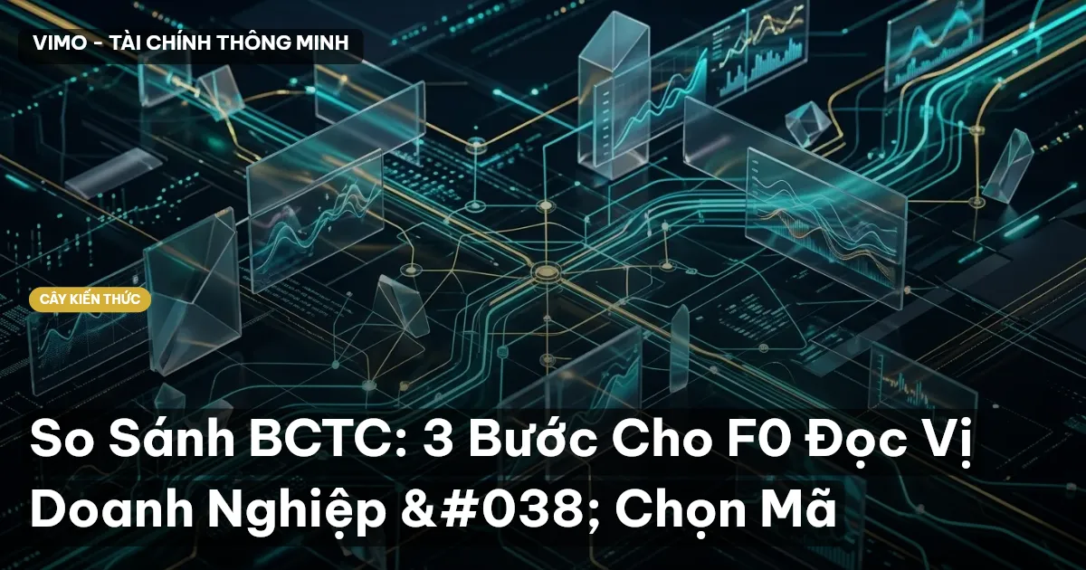 So Sánh BCTC: 3 Bước Cho F0 Đọc Vị Doanh Nghiệp & Chọn Mã