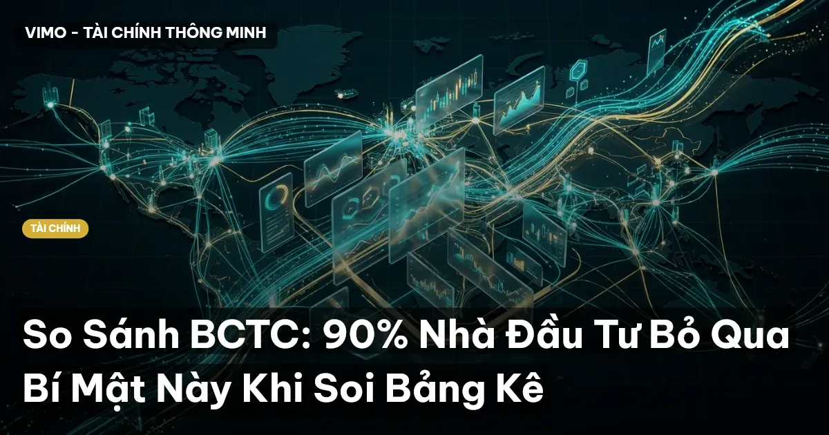 So Sánh BCTC: 90% Nhà Đầu Tư Bỏ Qua Bí Mật Này Khi Soi Bảng Kê