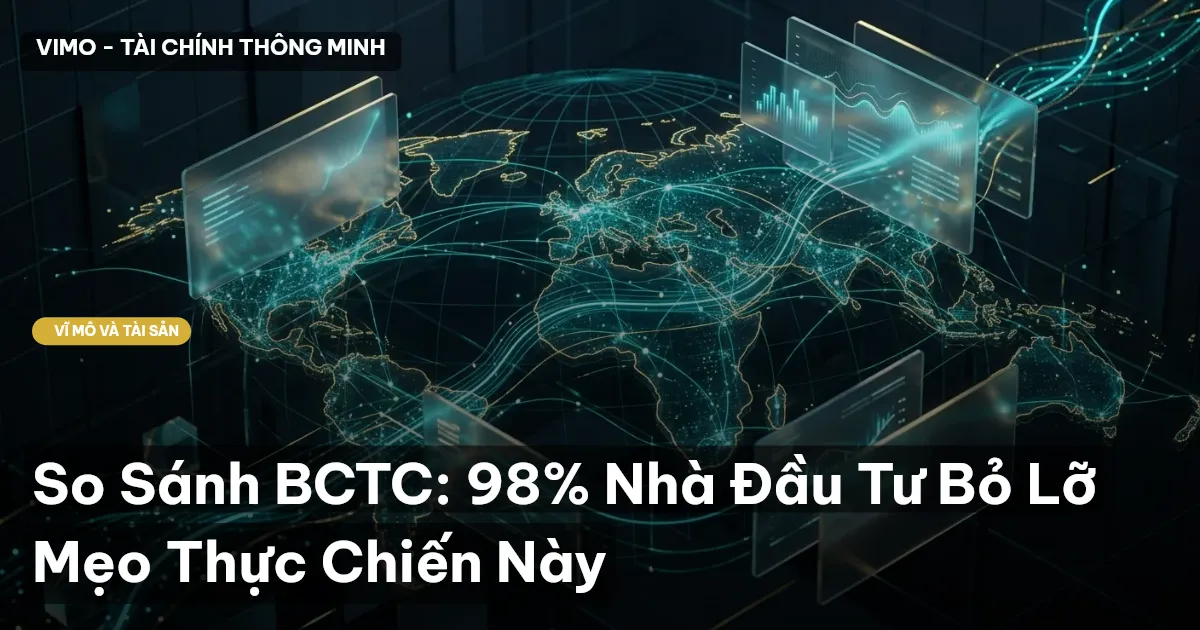 So Sánh BCTC: 98% Nhà Đầu Tư Bỏ Lỡ Mẹo Thực Chiến Này