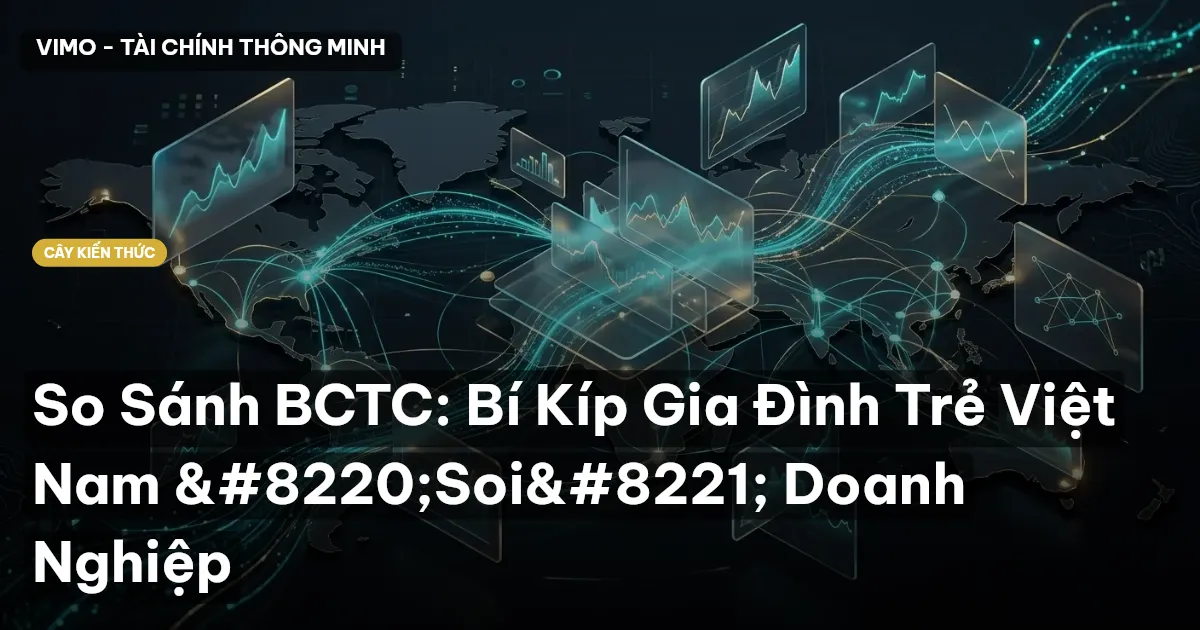 So Sánh BCTC: Bí Kíp Gia Đình Trẻ Việt Nam “Soi” Doanh Nghiệp