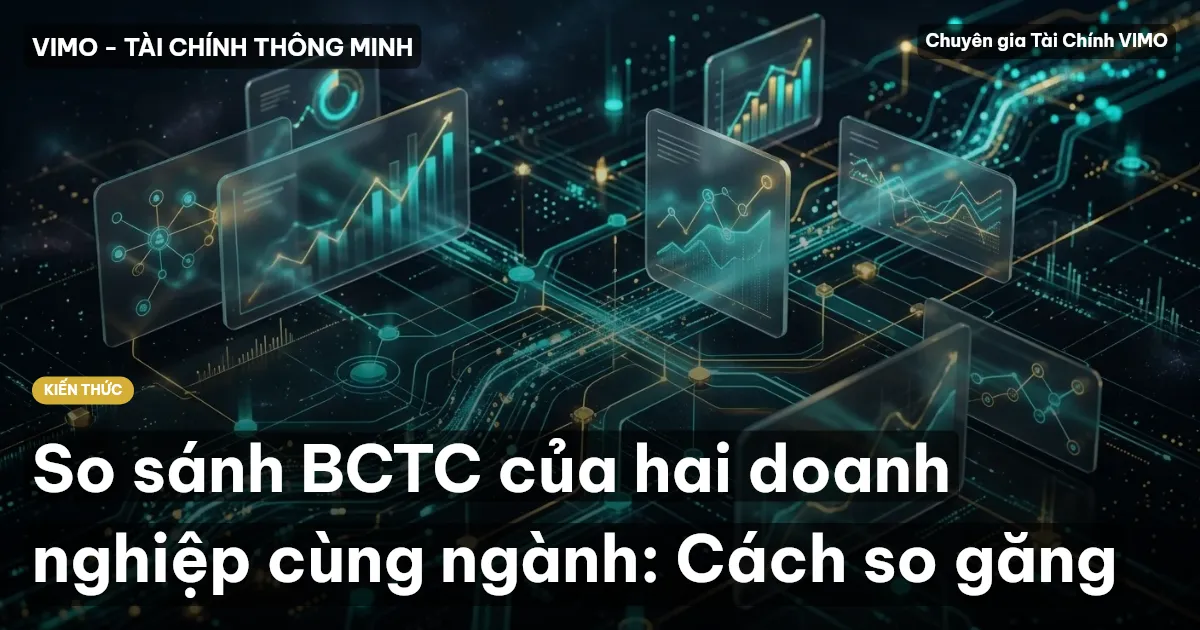 So sánh BCTC của hai doanh nghiệp cùng ngành: Cách so găng