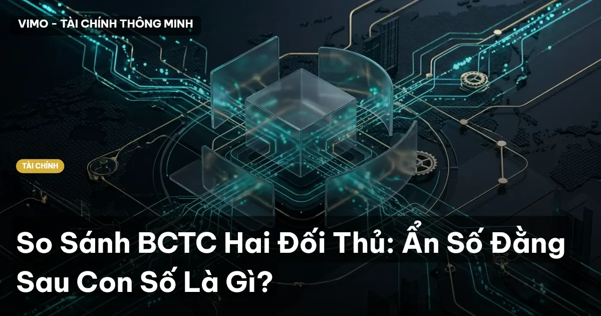 So Sánh BCTC Hai Đối Thủ: Ẩn Số Đằng Sau Con Số Là Gì?