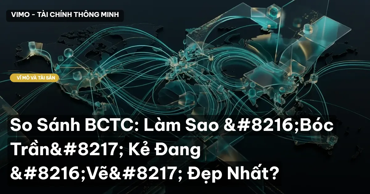 So Sánh BCTC: Làm Sao 'Bóc Trần' Kẻ Đang 'Vẽ' Đẹp Nhất?
