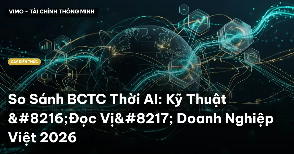 So Sánh BCTC Thời AI: Kỹ Thuật ‘Đọc Vị’ Doanh Nghiệp Việt 2026