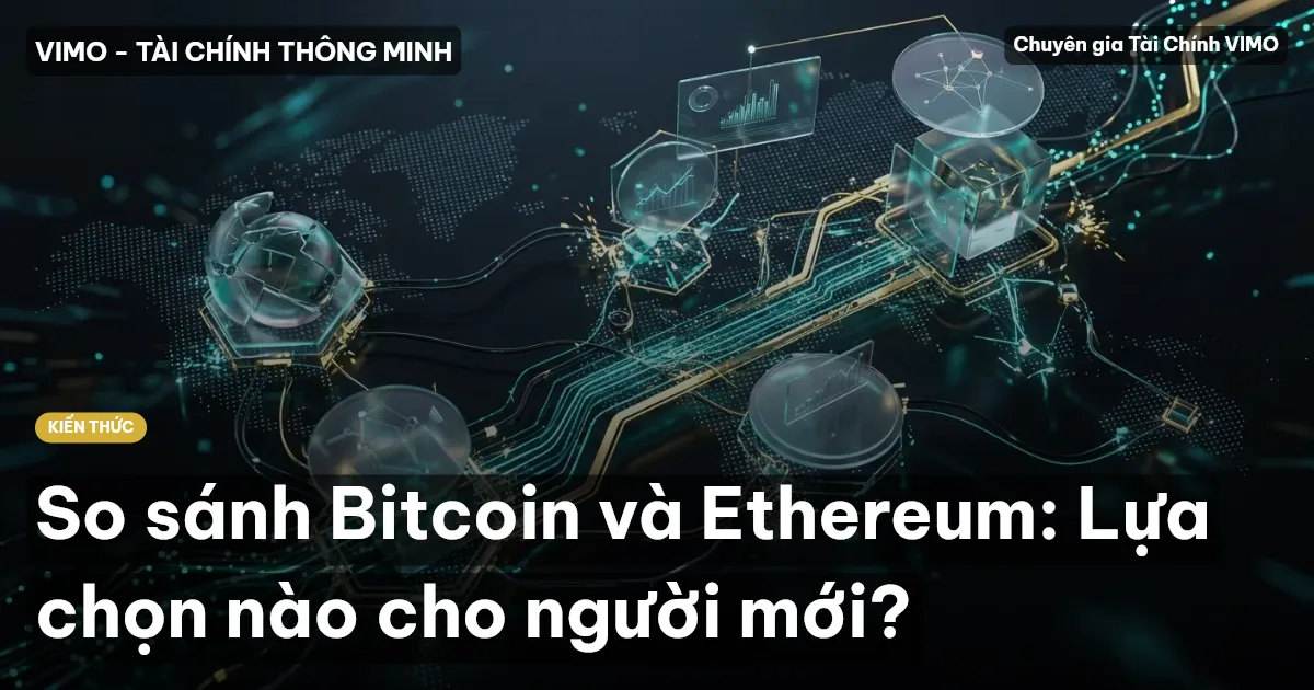 So sánh Bitcoin và Ethereum: Lựa chọn nào cho người mới?