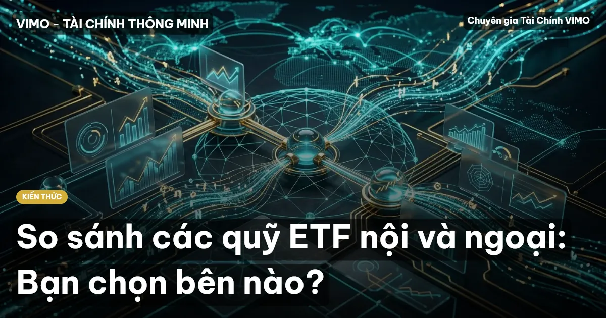 So sánh các quỹ ETF nội và ngoại: Bạn chọn bên nào?