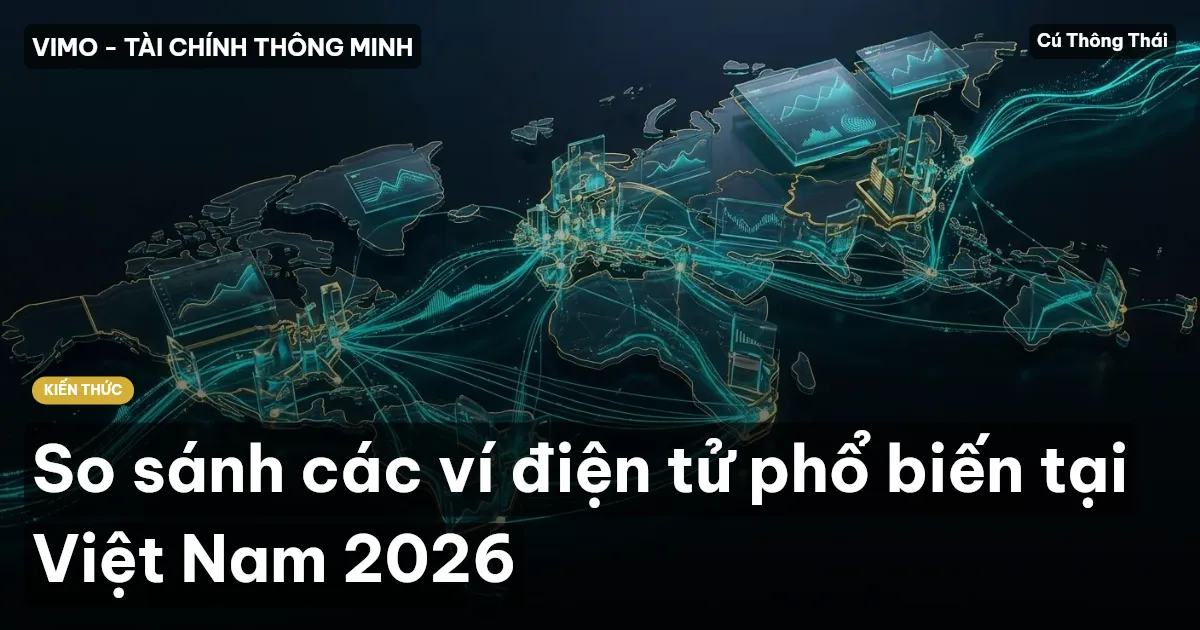 So sánh các ví điện tử phổ biến tại Việt Nam 2026