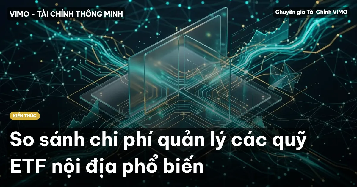 So sánh chi phí quản lý các quỹ ETF nội địa phổ biến