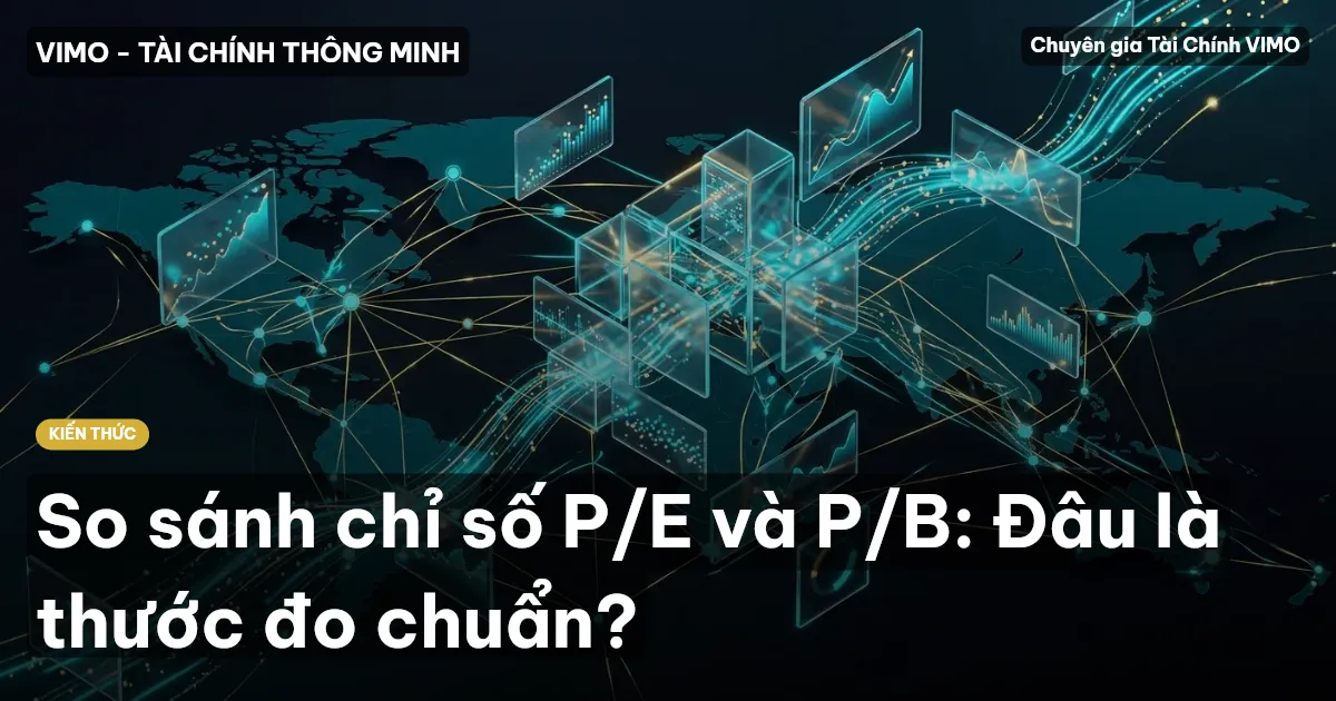 So sánh chỉ số P/E và P/B: Đâu là thước đo chuẩn?