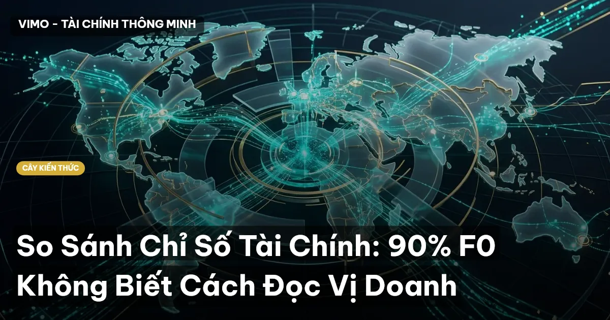 So Sánh Chỉ Số Tài Chính: 90% F0 Không Biết Cách Đọc Vị Doanh